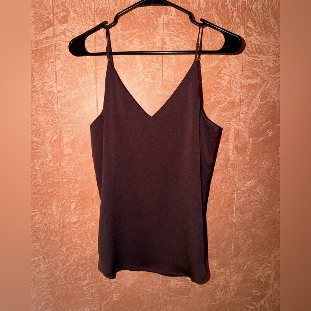 Express Maroon Women's Camisole Top